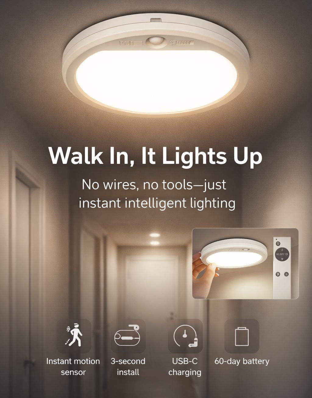 Lumitho™ Pro Wireless Light